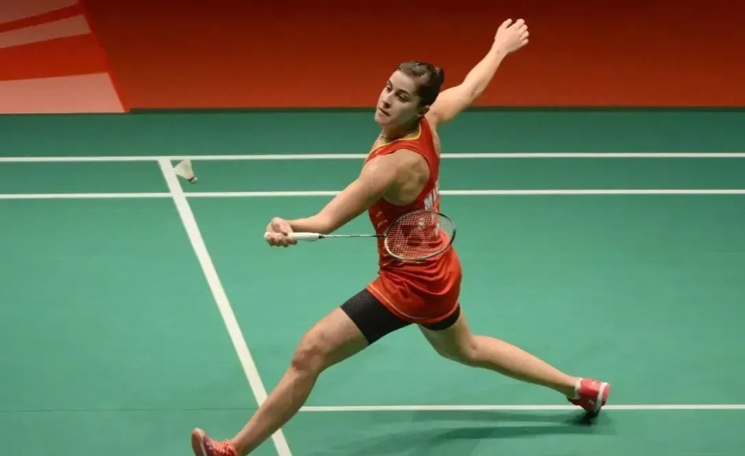 法国羽毛球队碾压韩国羽毛球队，马琳高光表现